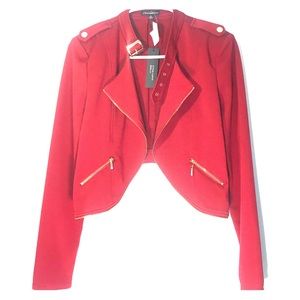 Cropped Jacket Size Medium